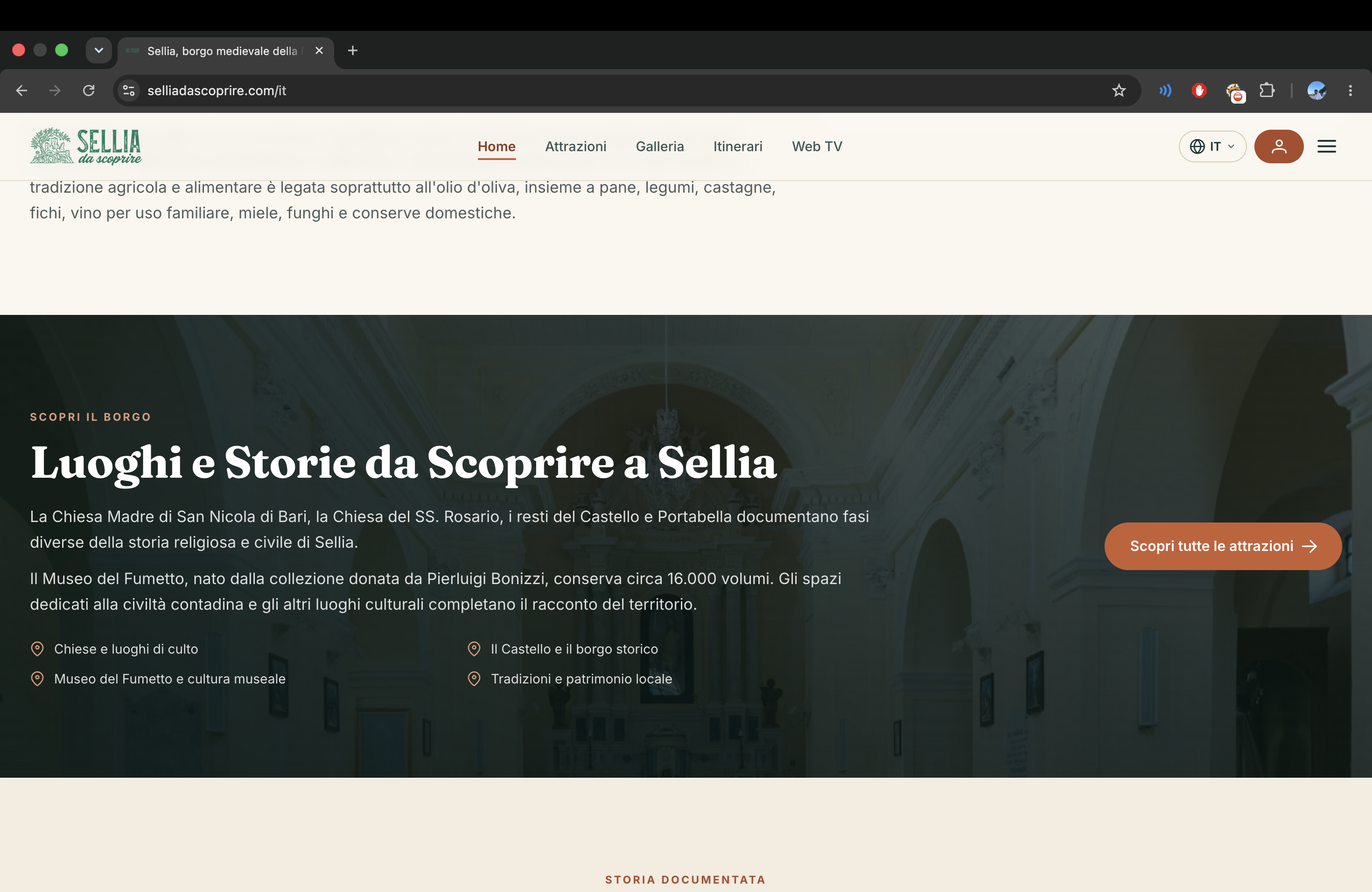Sellia da Scoprire — piattaforma web del Comune di Sellia (CZ) 5