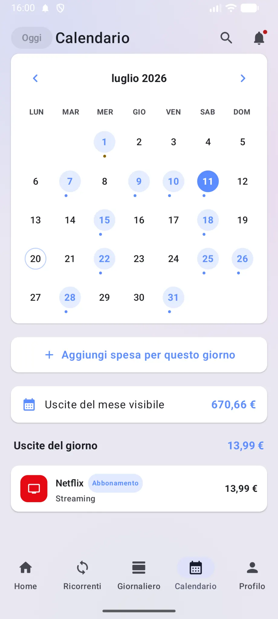 QuantoSpendo 16