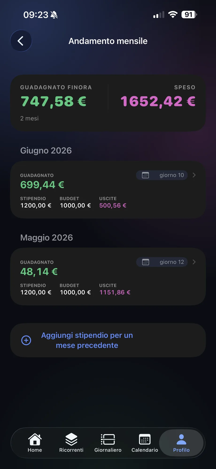 QuantoSpendo 13