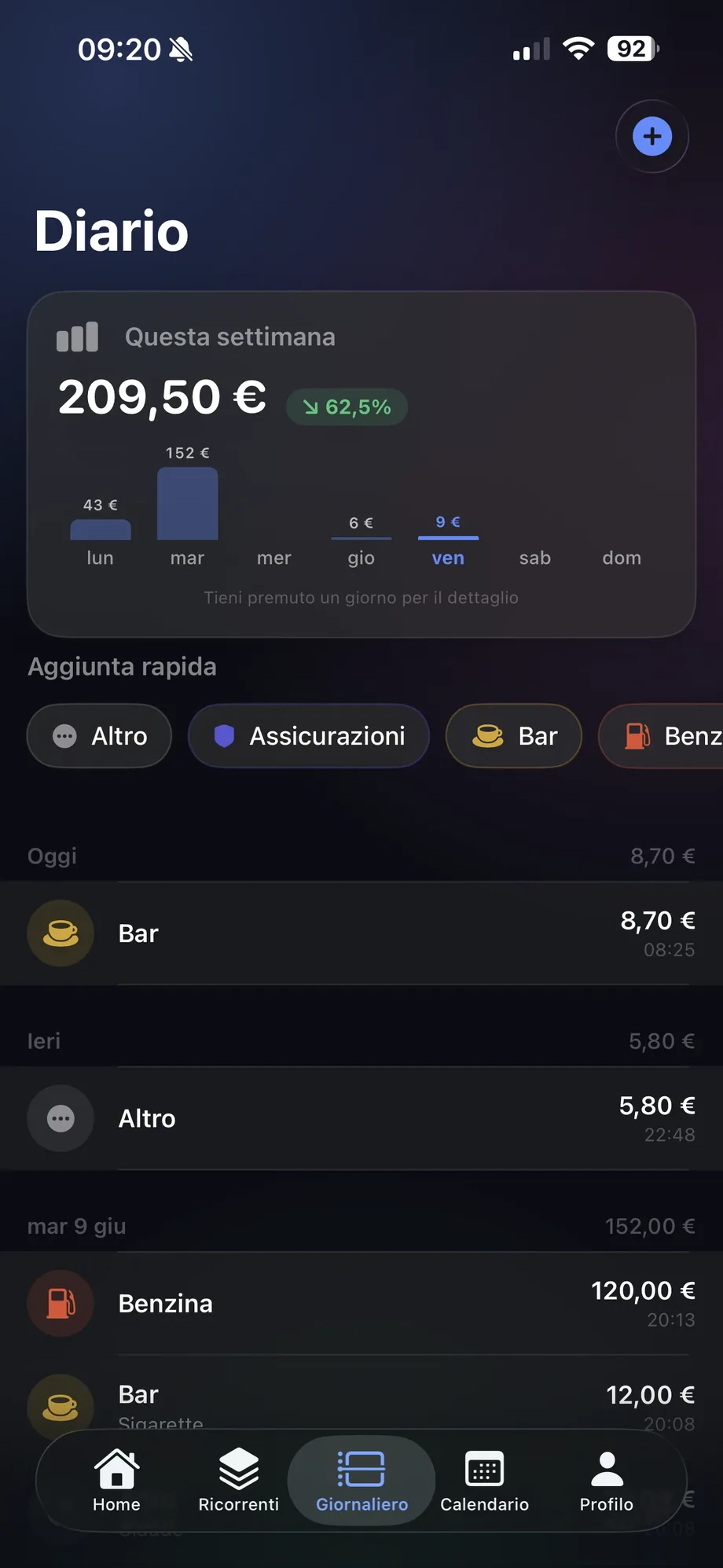 QuantoSpendo 2
