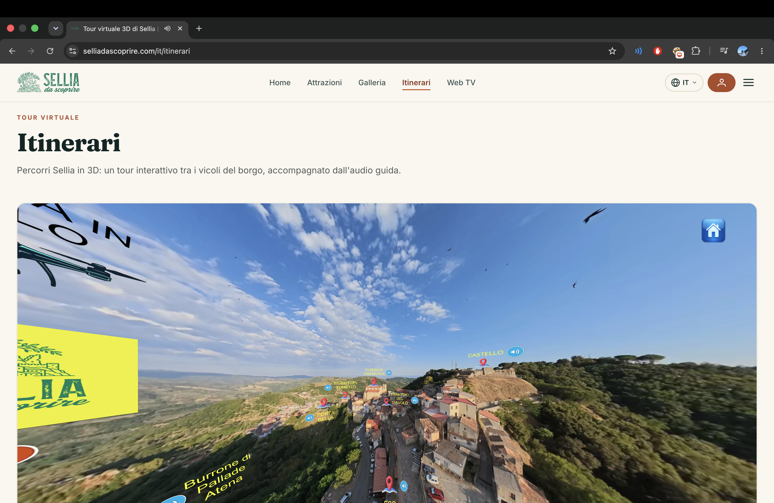 Sellia da Scoprire — piattaforma web del Comune di Sellia (CZ) 3